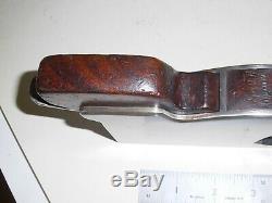 NORRIS WOOD INFILL SHOULDER WOODWORKING PLANE Very Nice Condition 8 Long 1 1/4