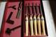 NOS Crown Hand Tools Wood Working Woodcarving 2 SETS 9pc Sheffield England