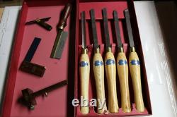 NOS Crown Hand Tools Wood Working Woodcarving 2 SETS 9pc Sheffield England