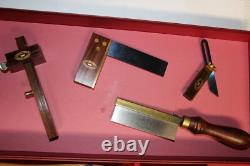 NOS Crown Hand Tools Wood Working Woodcarving 2 SETS 9pc Sheffield England