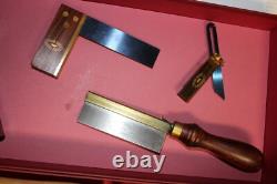 NOS Crown Hand Tools Wood Working Woodcarving 2 SETS 9pc Sheffield England