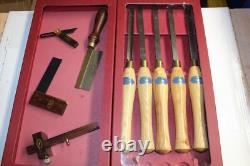 NOS Crown Hand Tools Wood Working Woodcarving 2 SETS 9pc Sheffield England
