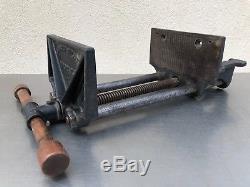 Nice Vintage Richards Wilcox Woodworking 10 inch Bench Vise with Quick Release