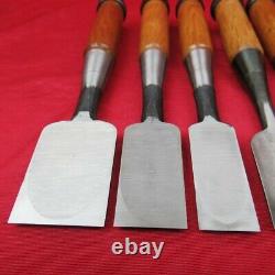 Nomi 8 pcs set Japanese oiire chisel 3pcs & gouge 5 pcs woodworking tools CFS1