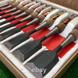Nomi Carpentry Woodworking Tool Chisel Set Of 10 Tokichiro With Box