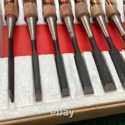 Nomi Carpentry Woodworking Tool Chisel Set Of 10 Tokichiro With Box