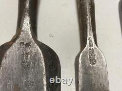 Nomi Chisel Japanese Carpentry Woodworking Tool Set Lot of 5 KY582