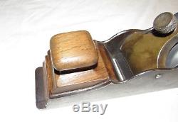 Norris London 17 1/2 Inch panel plane A1 antique woodworking tool plane infill