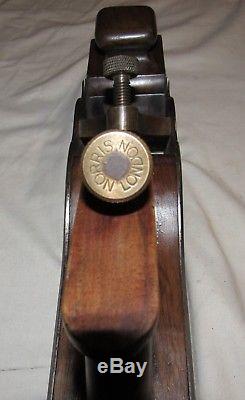 Norris London 17 1/2 Inch panel plane A1 antique woodworking tool plane infill