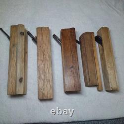 ONo. 883 5pc Special Planes Set Used Vintage Hand Tools for Woodworking