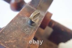 Ohio Tool Co No. 97 Wooden Plow Plane with Original Blades Antique Woodworking