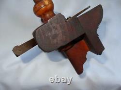 Ohio Tool Co. Wooden Plow Plane 95 With 8 Blades Woodworking