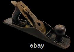 Old Antique Vintage Stanley Bailey No. 5 Wood Working Plane Nice Condition