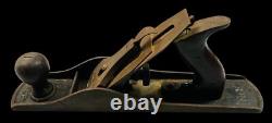 Old Antique Vintage Stanley Bailey No. 5 Wood Working Plane Nice Condition