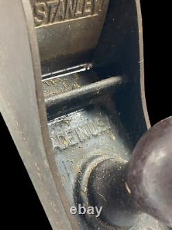 Old Antique Vintage Stanley Bailey No. 5 Wood Working Plane Nice Condition