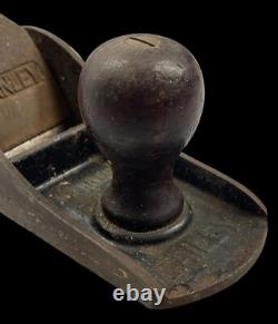 Old Antique Vintage Stanley Bailey No. 5 Wood Working Plane Nice Condition