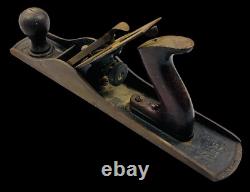 Old Antique Vintage Stanley Bailey No. 5 Wood Working Plane Nice Condition