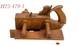 Old H WELLS MA MASS carpenter woodworking PLOW MOLDING PLANE tool