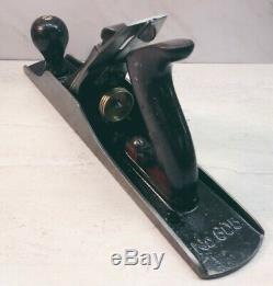 Old Stanley Bedrock No. 605 Smooth Sole Jack Plane USA woodworking hand tool