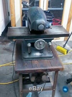 Old Vintage Craftsman 6 Electric Thickness Planer with Stand Woodworking Tool