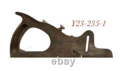 Old antique PATENTED METALLIC TATEM RABBET woodworking carpenter plane tool