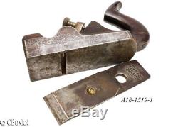 Old time SPIERS AYR INFILL SMOOTHER woodworking plane as found