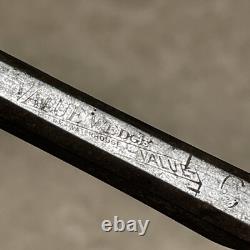 Old tool rare emery waterhouse chisel Set wood good condition