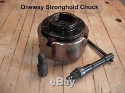 Oneway Stronghold 4-Jaw Chuck with 1x8 Insert Wood Lathe Woodturning Tools