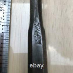 Ouchi 15 mm Tataki Japanese Vintage Woodworking Carpentry Tool Chisel Nomi Used