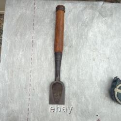 Ouchi Tataki Nomi Hand Tool Chisel Japanese Woodworking Tool Vintage