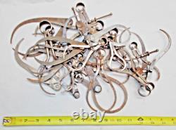 Outside Calipers Lot, (25) Machinists / Woodworkers Lot, B & S, Starrett, Union