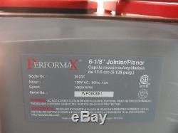 PERFORMAX 6-1/8 JOINTER PLANER WOODWORKING WOOD SHOP POWER TOOL JOINER withFENCE