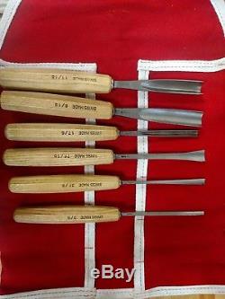 PFEIL Swiss Made Carving Tools PFEIL Professional Set of 6 Tools
