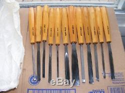 PFEIL Swiss Made Wood Working Carving Tools Set Of 12 Arrow Logo Pre-Owned
