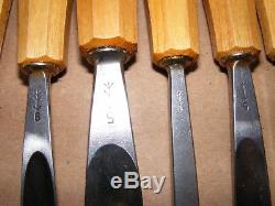 PFEIL Swiss Made Wood Working Carving Tools Set Of 12 Arrow Logo Pre-Owned