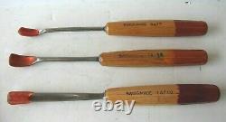 PFEIL Wood Carving Tools Professional Set of 10 Tools, 7 Used and 3 New