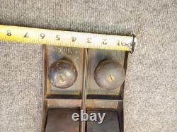 Pair Stanley No 6 and Unmarked Similar Old SMOOTHING PLANE Barn Attic Antique OS