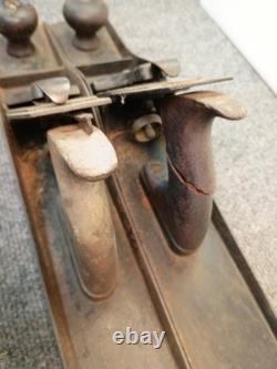 Pair Stanley No 6 and Unmarked Similar Old SMOOTHING PLANE Barn Attic Antique OS