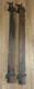 Pair Vintage Wooden and Cast Iron woodworking Bar clamps