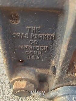 Parker #25 Woodworking Vise Tool Bench Vise Wood Shop Chas Parker Co Large