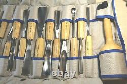 Pfeil Swiss Made Brienz Collection Carving Full Size Tool Set Tools Unused