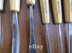 Pfeil Swiss Made Woodworking hand tools -set of 17