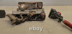 Plane #345 & Stanley No 82 scraper Union 41 collectible woodworking tool lot