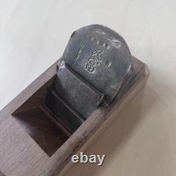 Plane Kanna Japanese Woodworking Tool Used Brass Filled Marutomi Sign Japanese