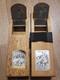 Plane Kanna Japanese Woodworking Tool Used Brass Filled Marutomi Sign Japanese