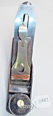 Plane, STANLEY No. 3 Type 19 Woodworkers Vintage Clean Corrugated Wood Plane USA