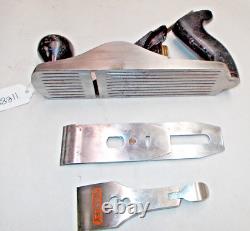 Plane, STANLEY No. 3 Type 19 Woodworkers Vintage Clean Corrugated Wood Plane USA