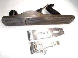 Plane, STANLEY Vtg. No. 5 Woodworkers Corrugated Sole Wood Plane, Type 18, USA