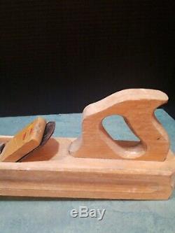 Plane, Vintage E. C. E. TISCHLER Woodworkers Wood Plane Germany