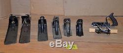 Plane lot 8 7 6 5 4 3 50 Stanley Union & more collectible woodworking tools